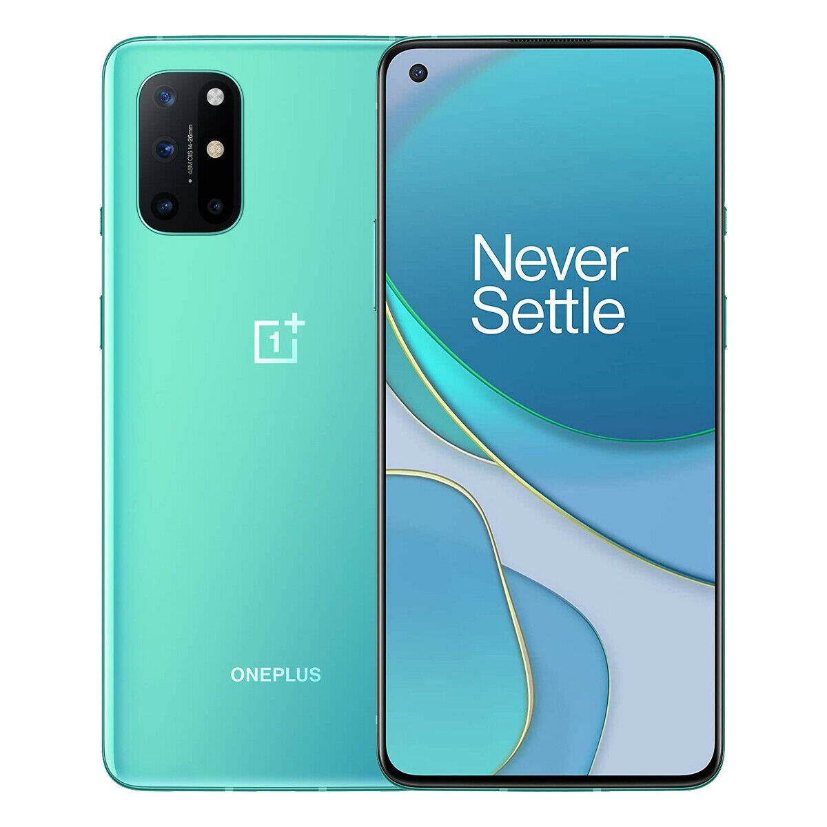 OnePlus 8T 5G Dual-SIM 128GB ROM + 8GB RAM (GSM Only | No CDMA) Factory Unlocked Android Smartphone (Lunar Silver) - International Version