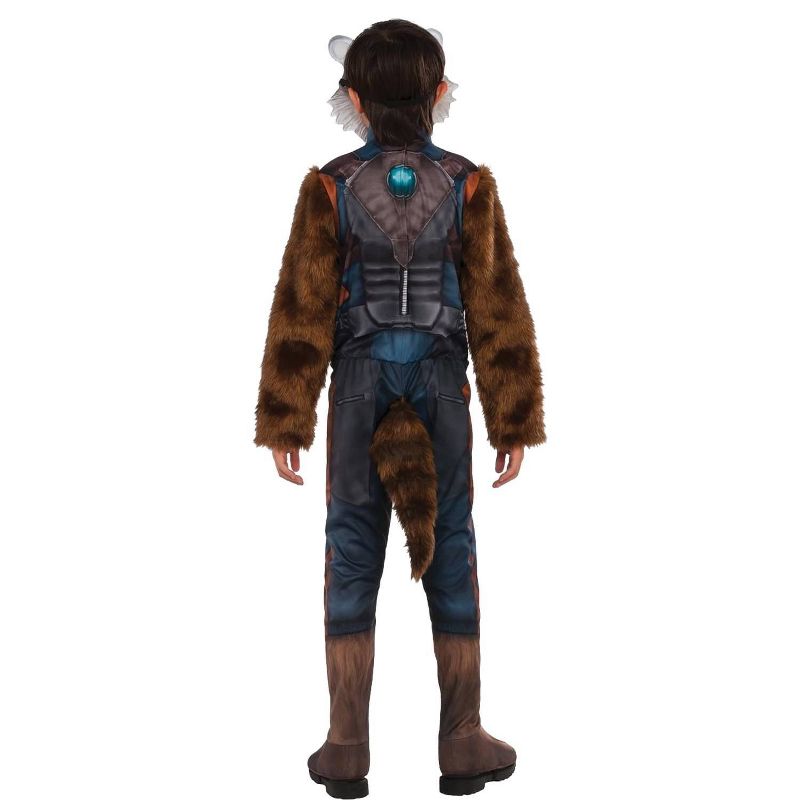 Kids' Rocket Racoon Dlx Halloween Costume - S