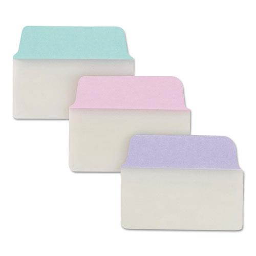 Avery Tab,Poly,Pstl,48/Pk,Ast 74758