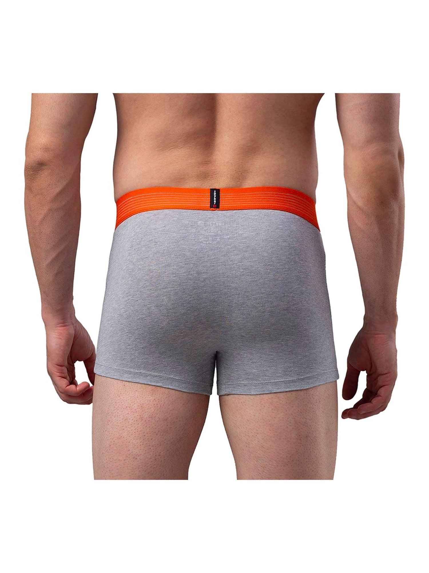 UnderJeans by Spykar Grey & Orange Trunks