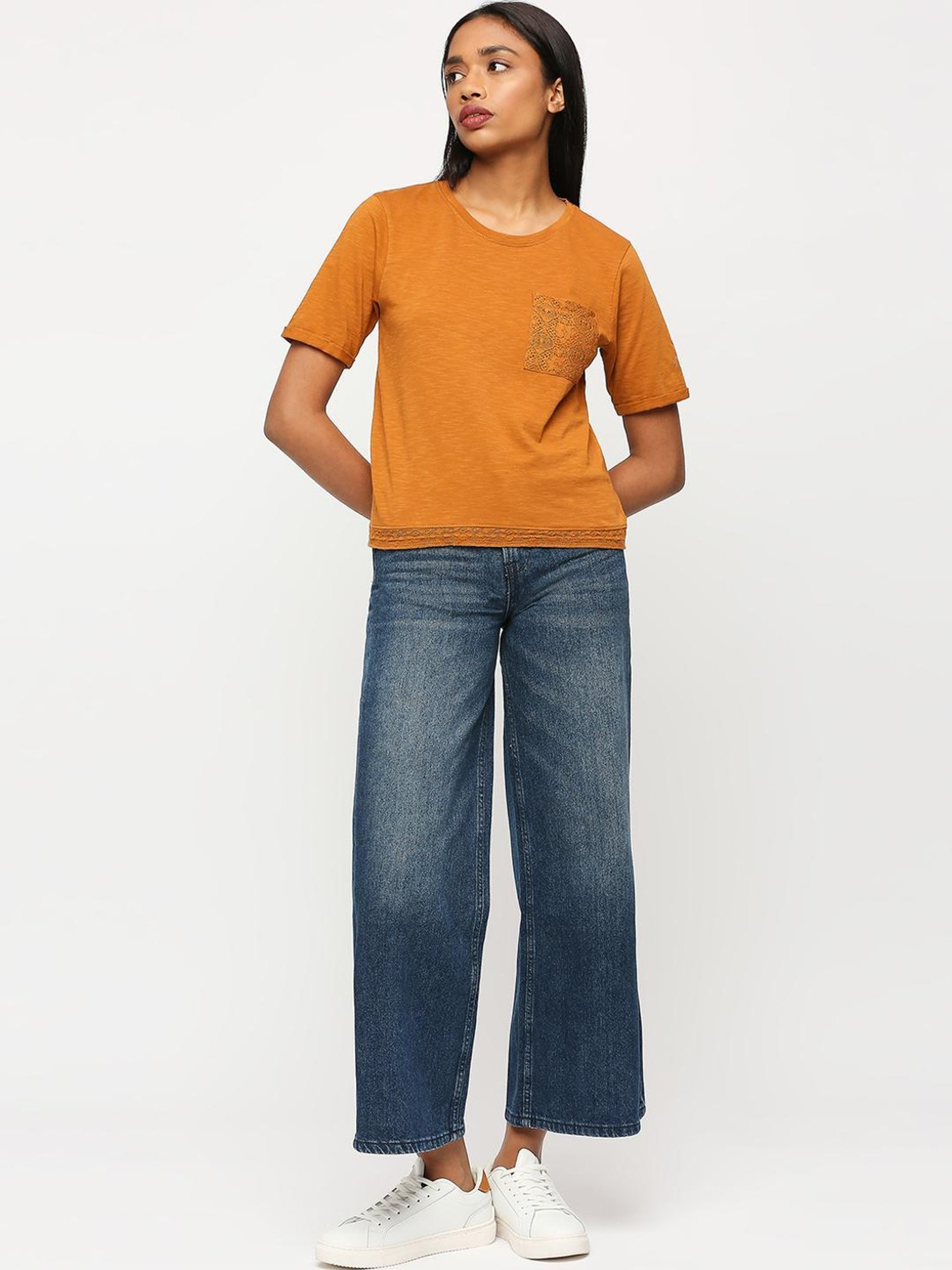 Pepe Jeans Brown Cotton T-Shirt