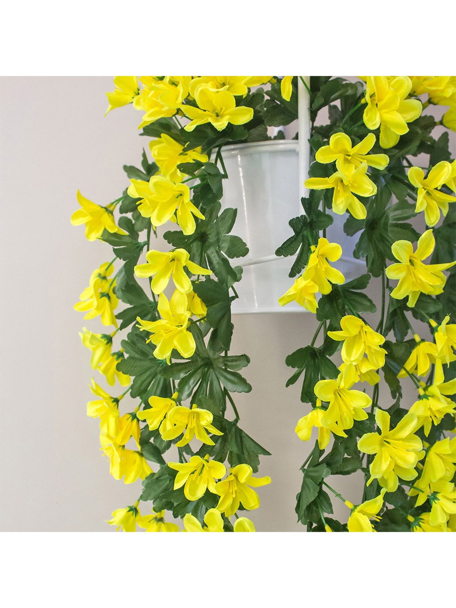 Amflix Yellow Artificial Hanging Creeper Plant