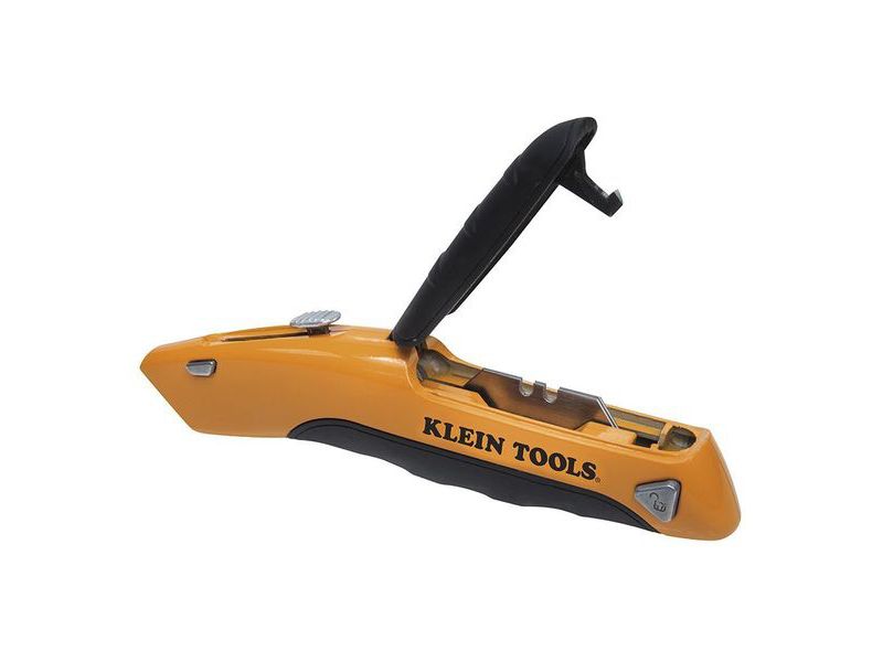 KLEIN TOOLS 44133 Utility Knife, Retractable, Utility, General Purpose, Rubber,