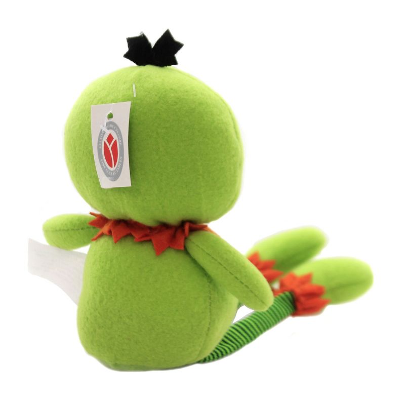 Halloween 12.0" Green Monster Groggy Eyes  -  Decorative Figurines