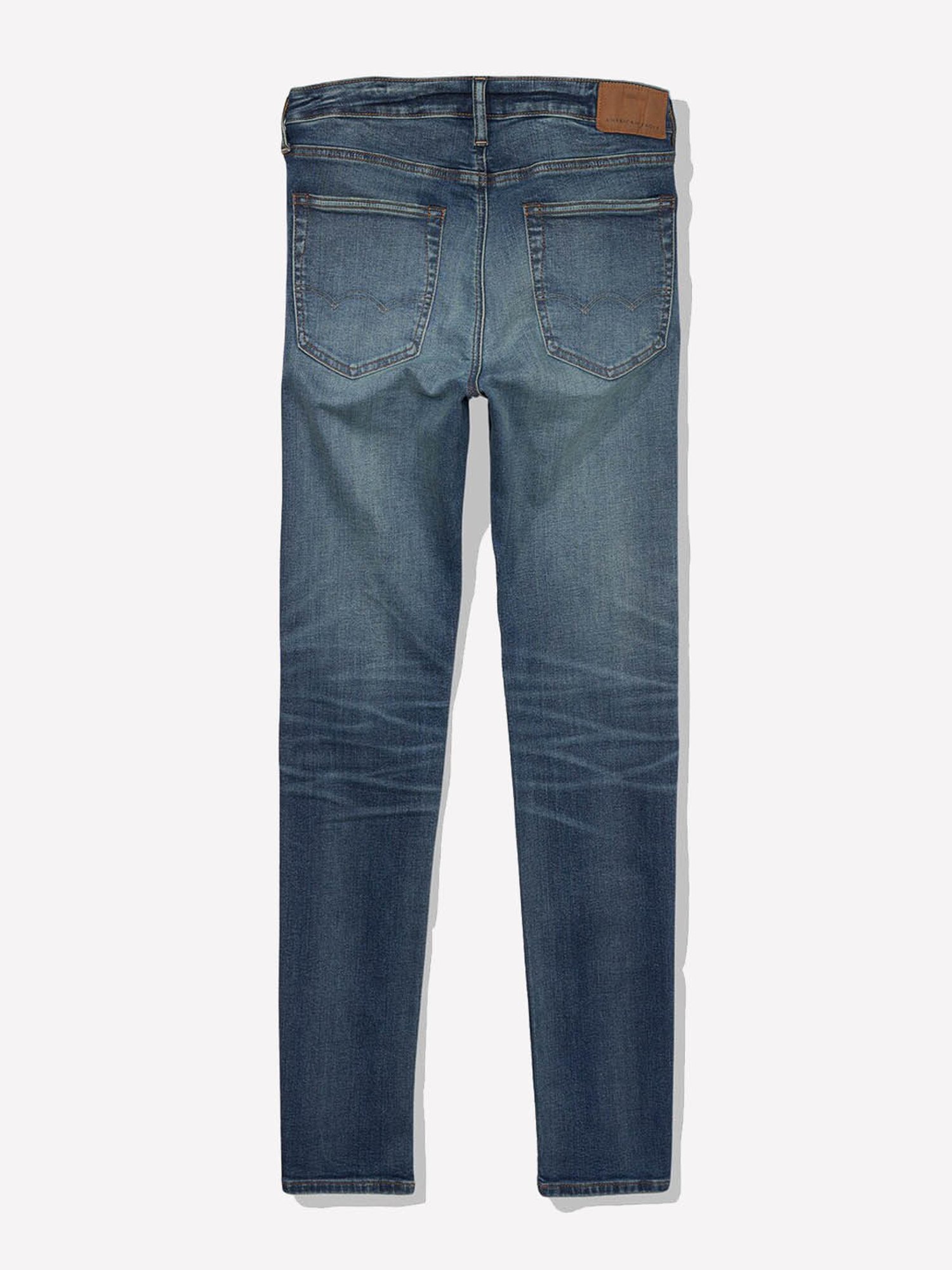 American Eagle Light Denim Slim Fit Distressed Jeans