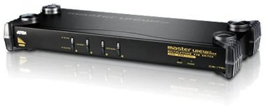 Aten Technology CS1754 Iogear 4-Port Masterview Multi-Platform KVM Switch