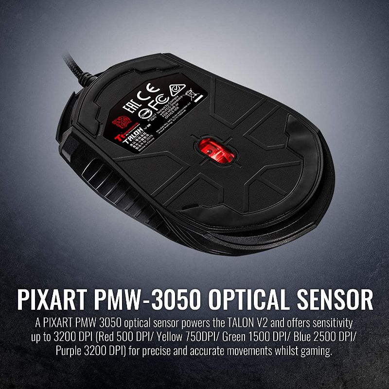 Thermaltake TteSPORTS Talon V2 Optical RGB Gaming Mouse