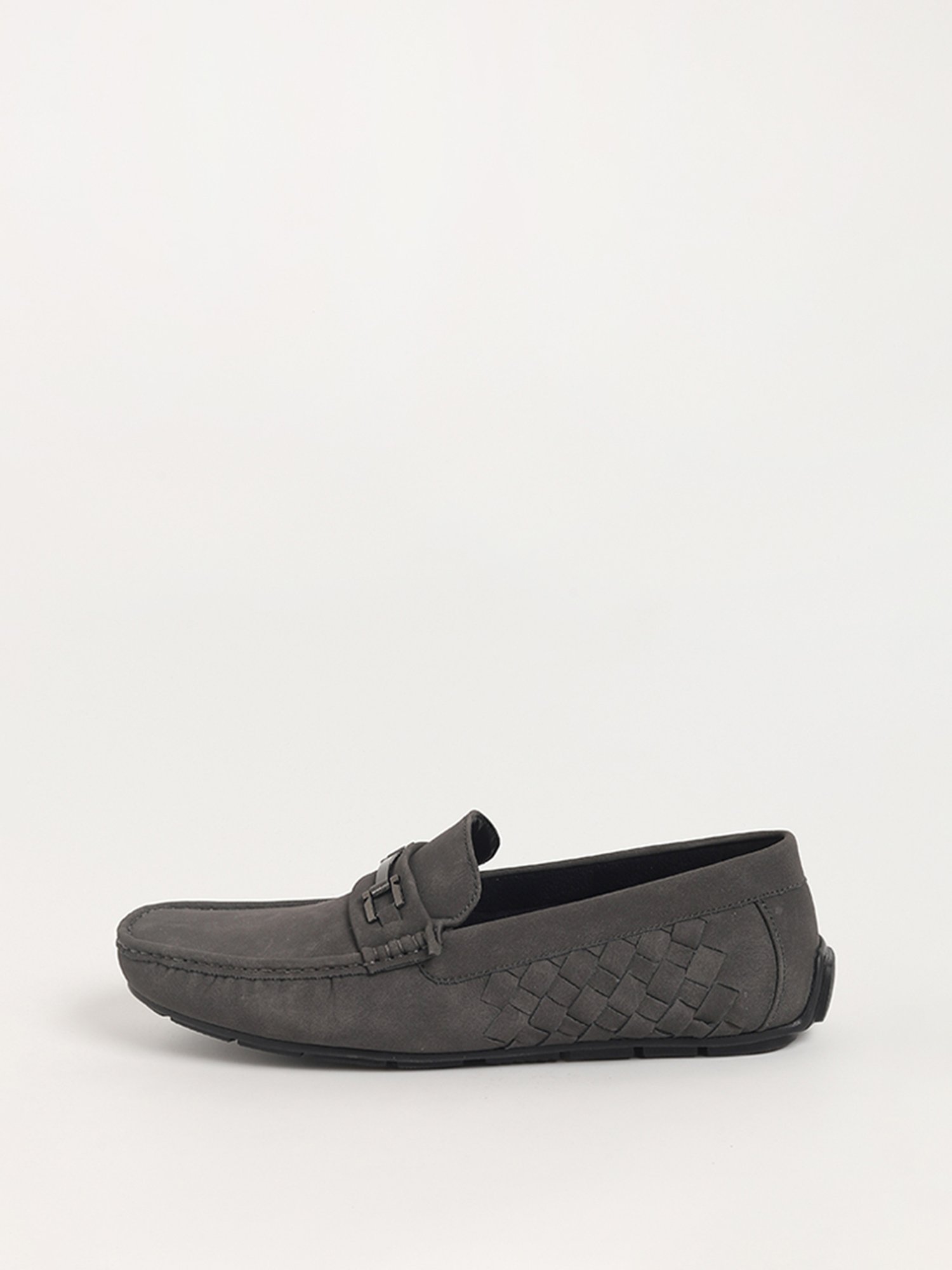 SOLEPLAY by Westside Grey Plain Loafers