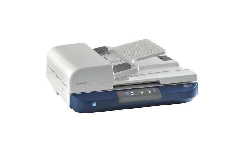 Xerox DocuMate 4830 Flatbed Scanner - 600 dpi Optical - 24-bit Color - 8-bit Grayscale - 50 ppm (Mono) - 30 ppm (Color) - USB