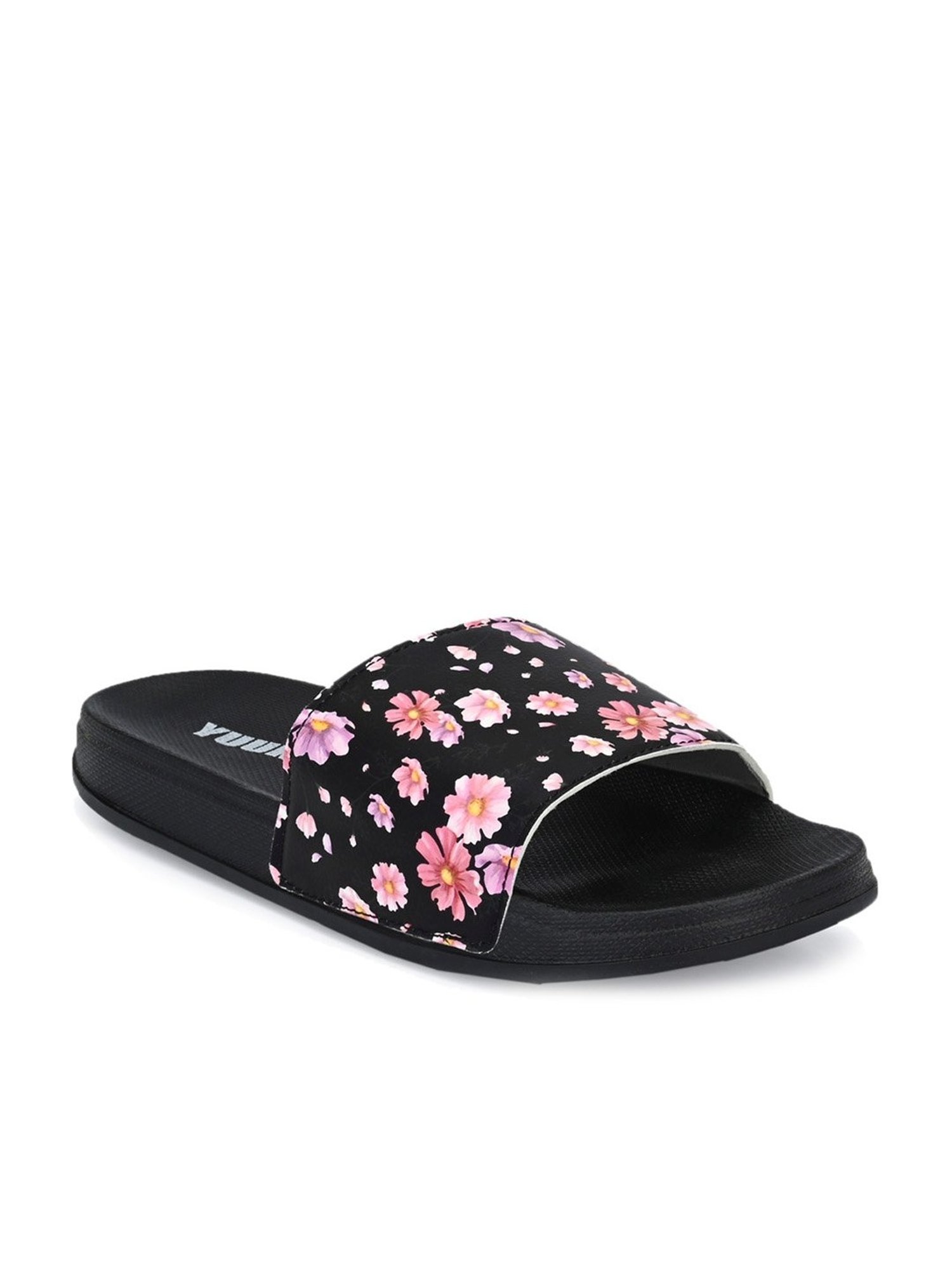 Yuuki Women's Black Slides