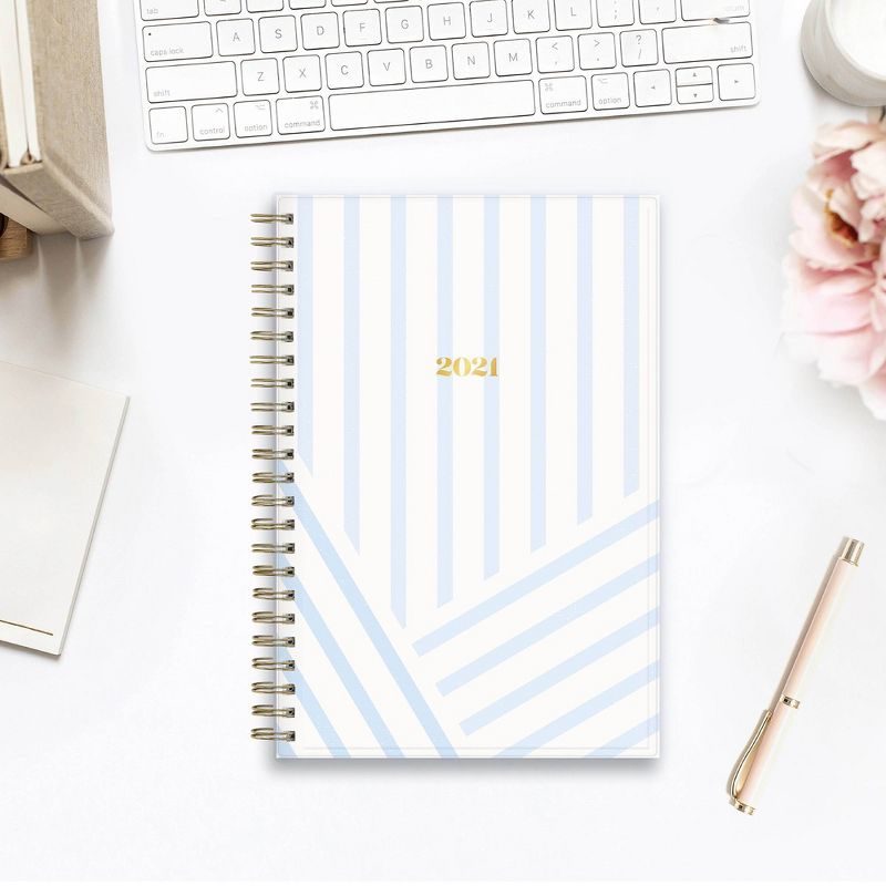 Undated Teacher Planner 8.5" x 11" Large Weekly Lesson Plan Book Botanical Floral - TF Publishing