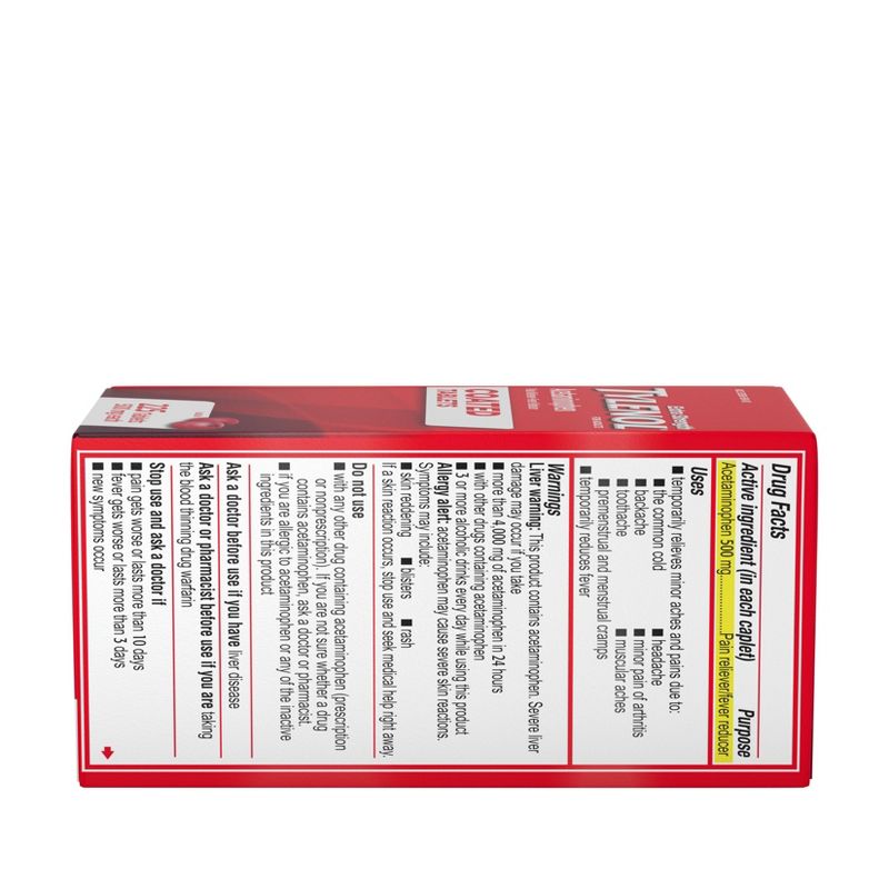 Tylenol Extra Strength Coated Tablets - Acetaminophen - 225ct
