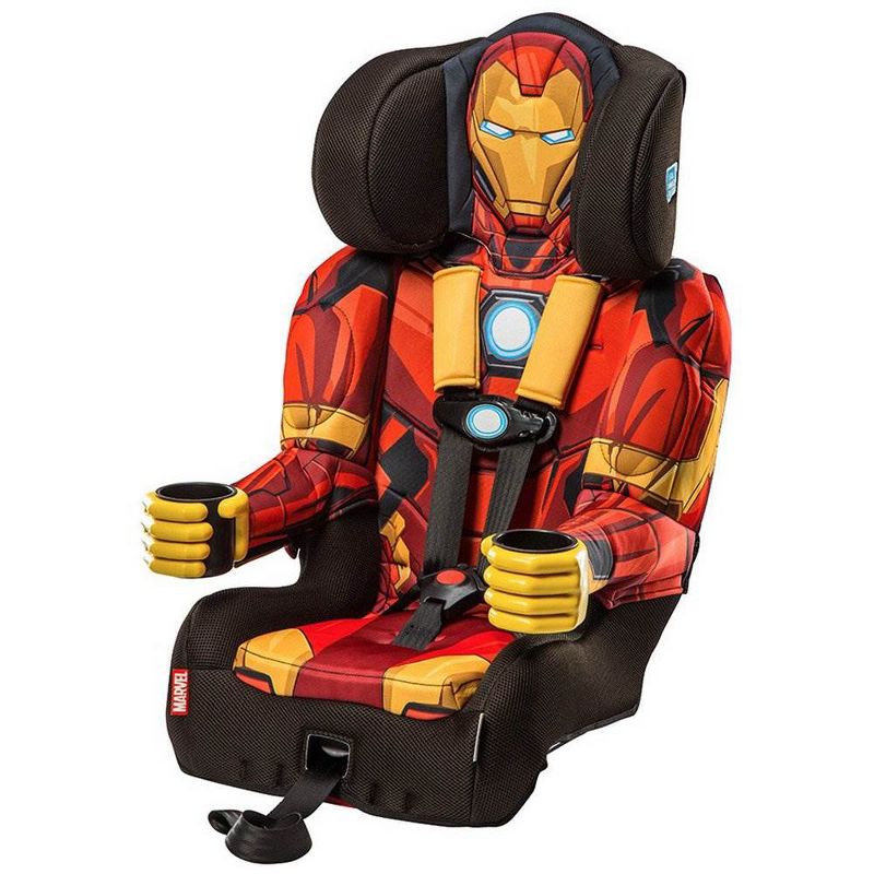 Kids Embrace Marvel Avengers Iron Man Combination Harness Kids Booster Car Seat
