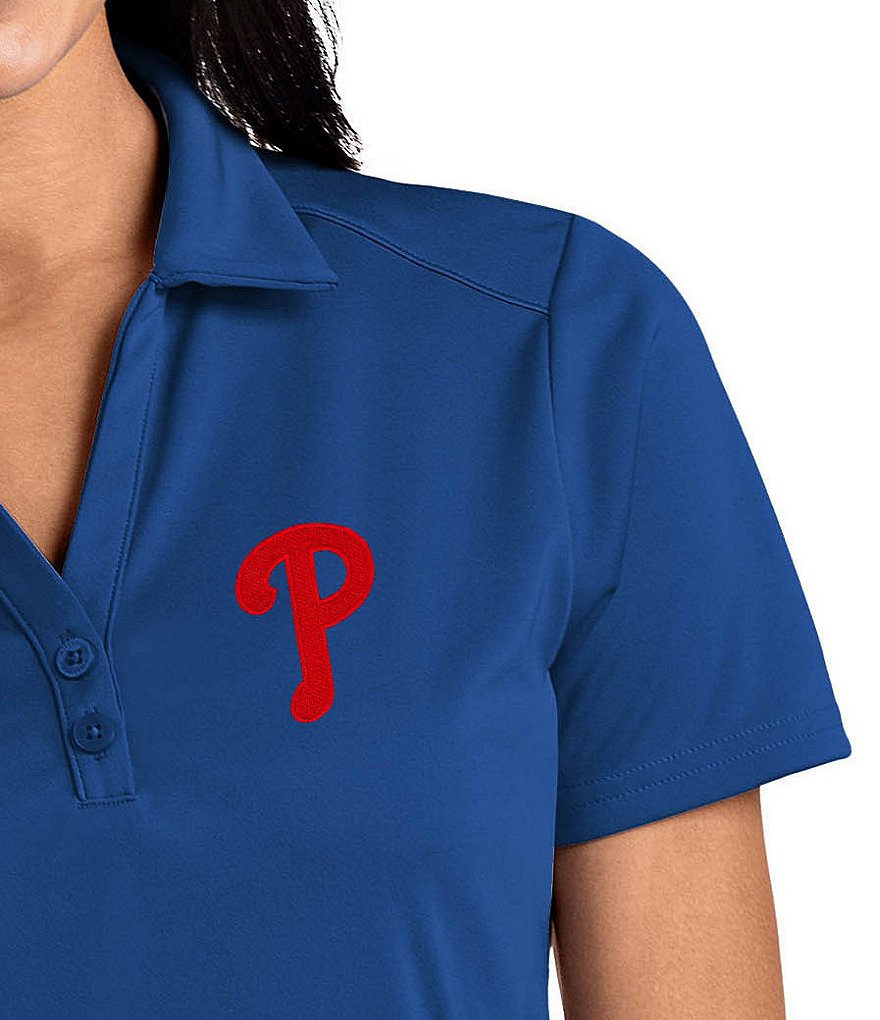 Antigua Women's MLB Tribute Short-Sleeve Polo Shirt