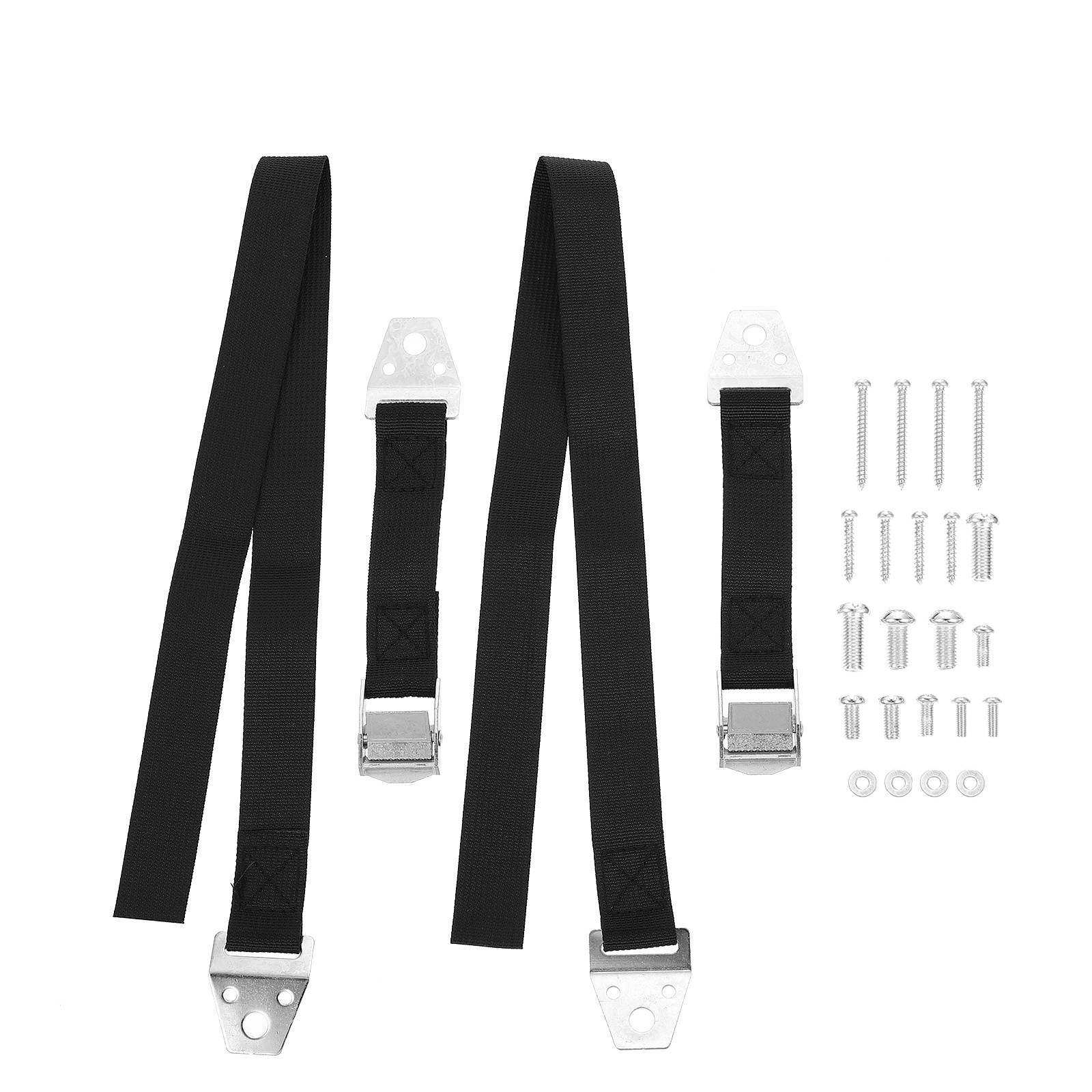 2pcs Resistant Baby Proof Furniture Strap Anti-Tip Strap for Dresser Furniture TV