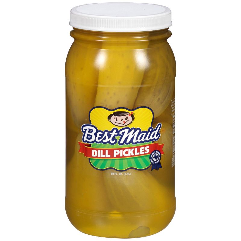 Best Maid Pickles Whole Dill - 80oz
