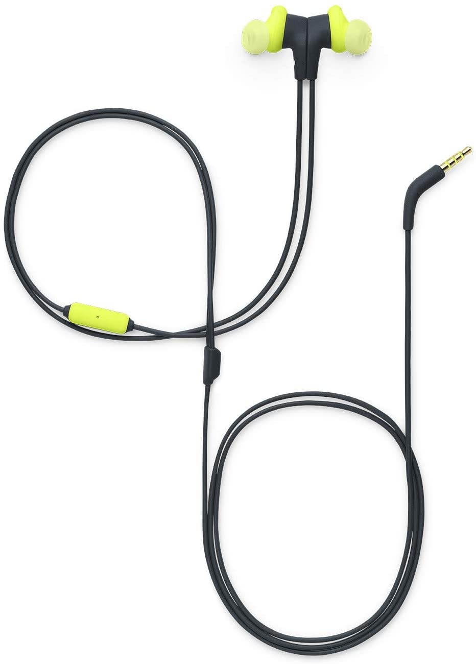 JBL Endurance RUN - Wired Sport In-Ear Headphones - Yellow