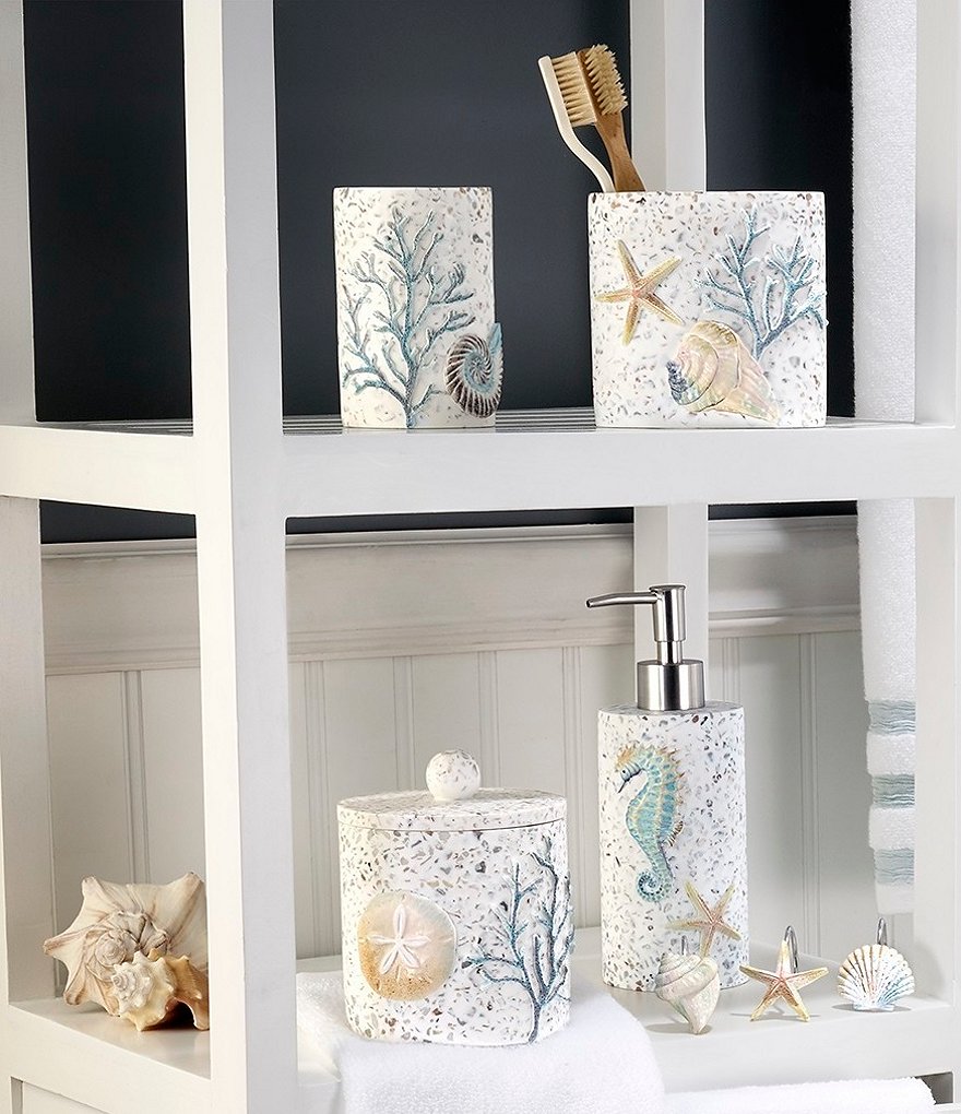 Avanti Linens Coastal Terrazzo Toothbrush Holder