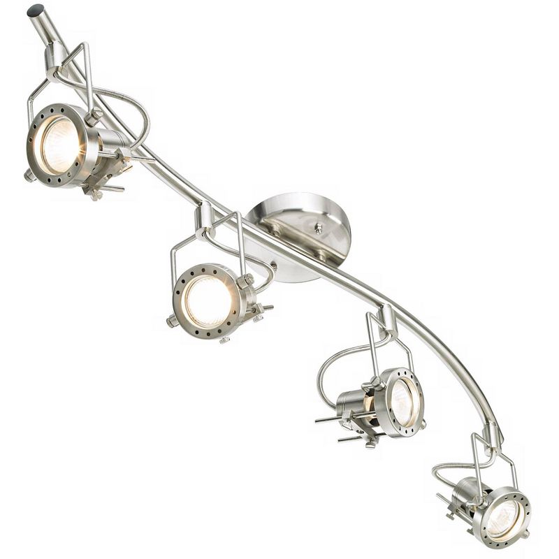 LED Pro Track(R) European Style 4-Light  31 3/4" Wave Bar