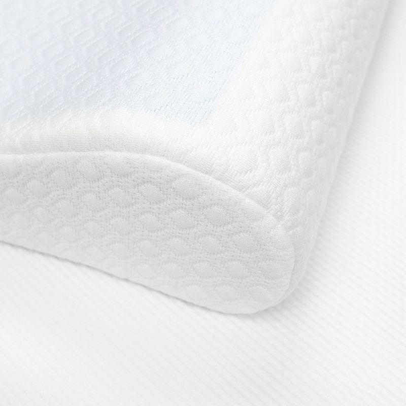 SensorPEDIC Essential Collection Gel-Overlay Memory Foam Contour Bed Pillow