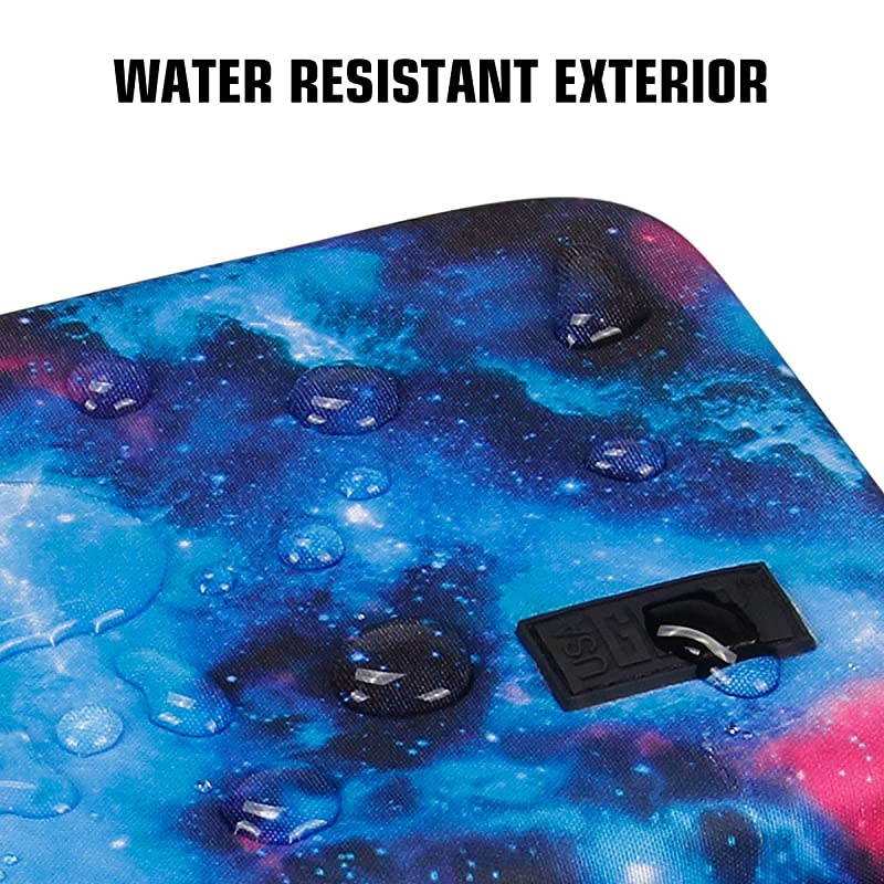 Hard Shell Electronic Organizer Travel Case 7.5 Inch with Weather Resistant Exterior and Large Mesh Accessory Pocket - Compatible with Garmin GPS, Chargers, and More Electronics - Galaxy