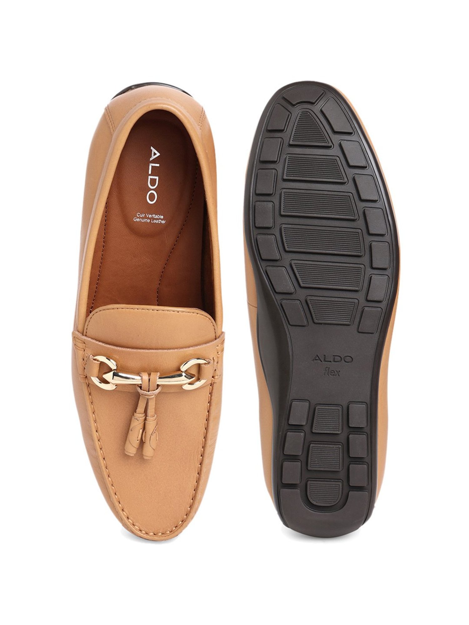Aldo Men's Tan Casual Moccasins