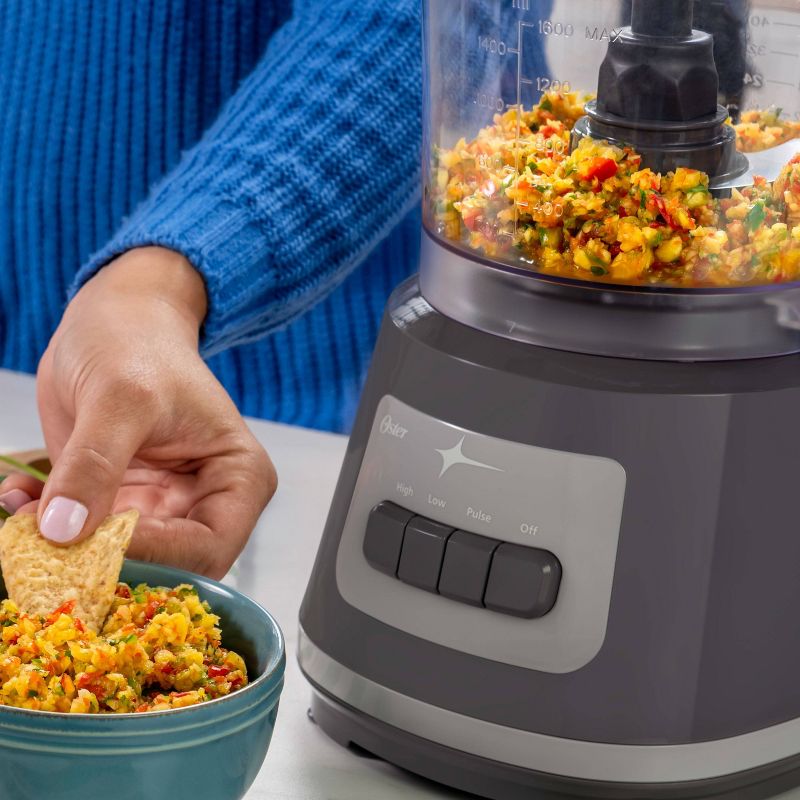 KitchenAid 2 Speed Pulsing Meal Prep Compact Mini Food Processor Chopper with 3.5 Cup Working Bowl, Contour Silver (Certified Refurbished)