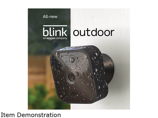 All-new Blink Outdoor - Wireless, Weather-resistant HD Security Camera with Two-year Battery Life and Motion Detection - 1 Camera Kit