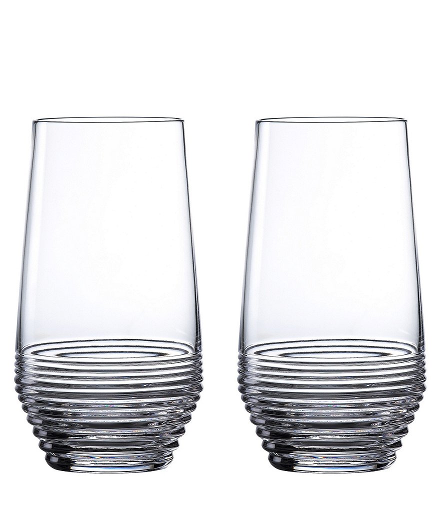 Waterford Crystal Mixology Circon Highball Glasses, Set of 2