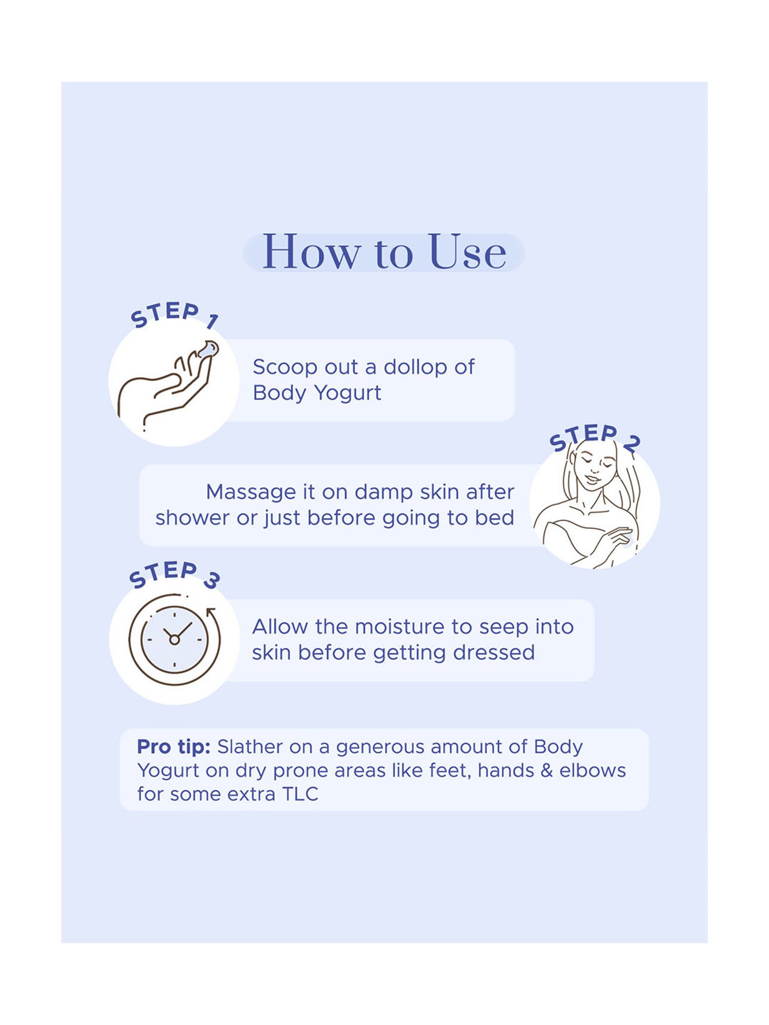 Pure Sense Berry Blast Body Yogurt with Blueberry & Niacinamide - 160 ml