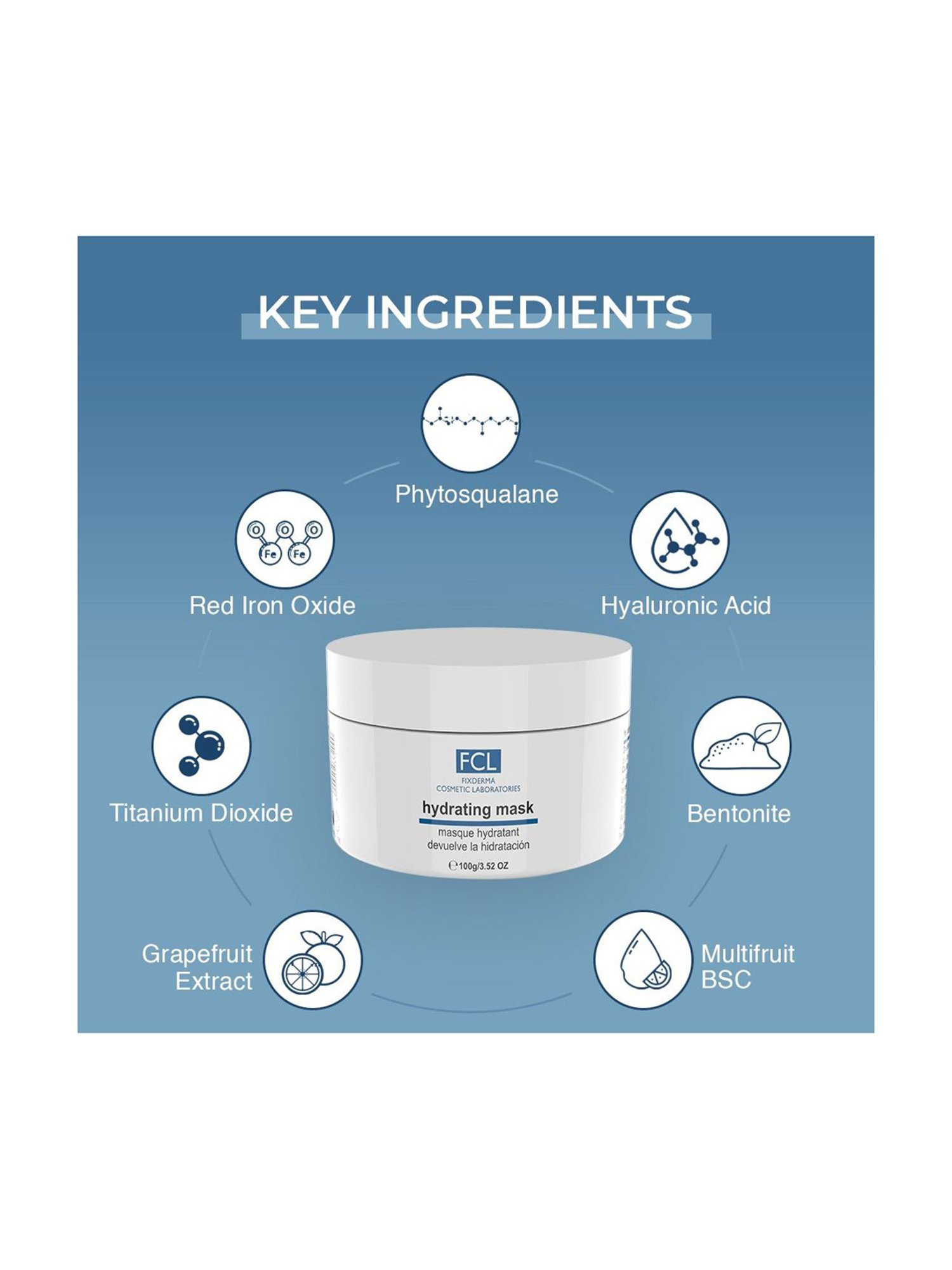 Fcl Hydrating Mask Replenishes Hydration Moisture And Softening Your Skin Texture - 100 gm