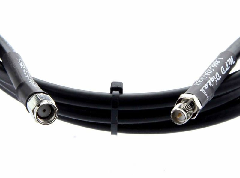 Ultra Low Loss LMR-400 WiFi Wireless 50 Ft Antenna Extension Cable. RPSMA Female & RP-SMA Male connectors U.S.A. Made