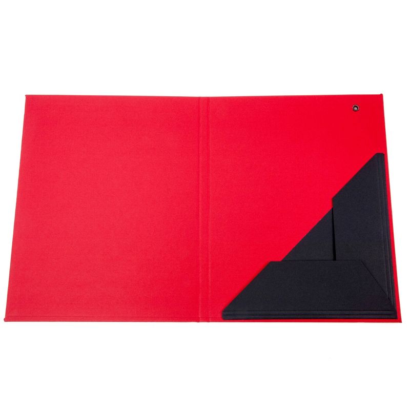Paul 3pk Letter Size Classification Folders Red - Bigso Box of Sweden