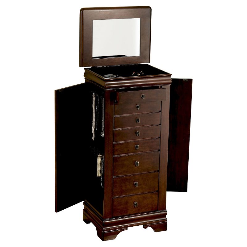 Josette Jewelry Armoire Cherry - Powell Company
