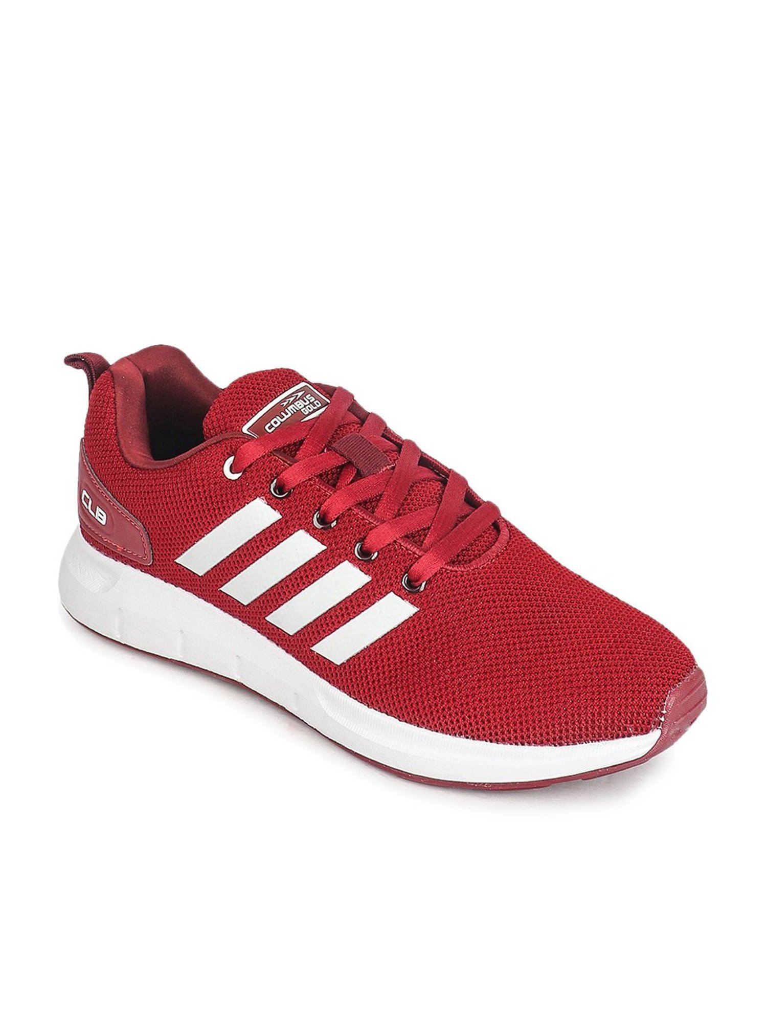 Columbus Men's Red Running Shoes