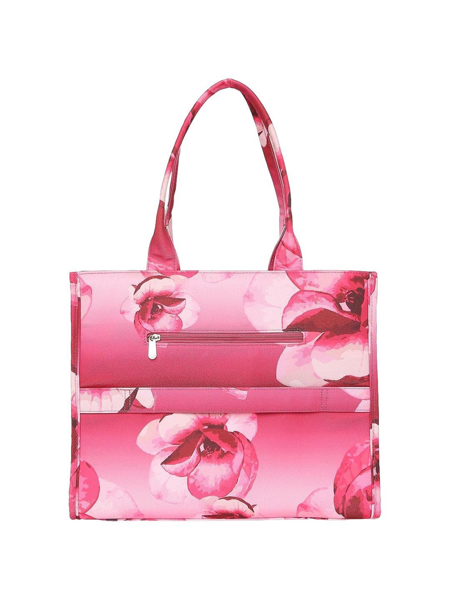 Call It Spring Black Combo Solid Large Tote Handbag