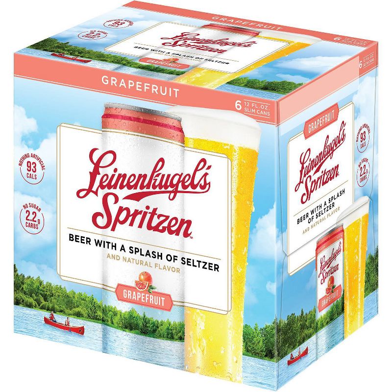 Leinenkugel's Grapefruit Spritzen - 6pk/12 fl oz Slim Cans