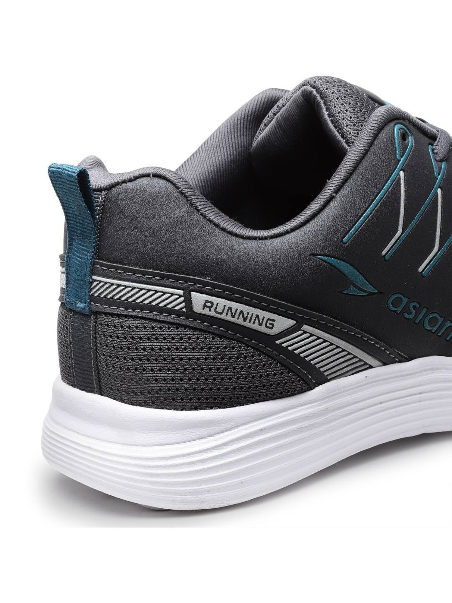 Asian Men's Grey Running Shoes