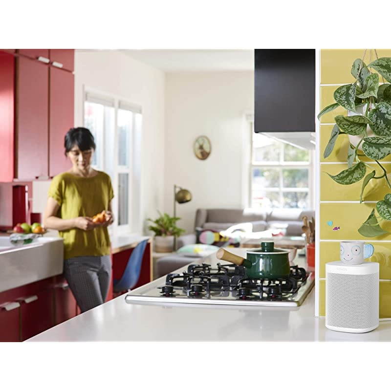 One (Gen 2) - Voice Controlled Smart Speaker with  Alexa Built-in - White