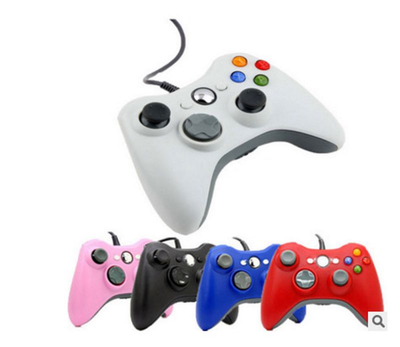 Xbox 360 Wired Controller, USB Gamepad, Joypad with Shoulders Buttons, for Microsoft Xbox360/Xbox 360 Slim/PC Windows 7 8 10 Game