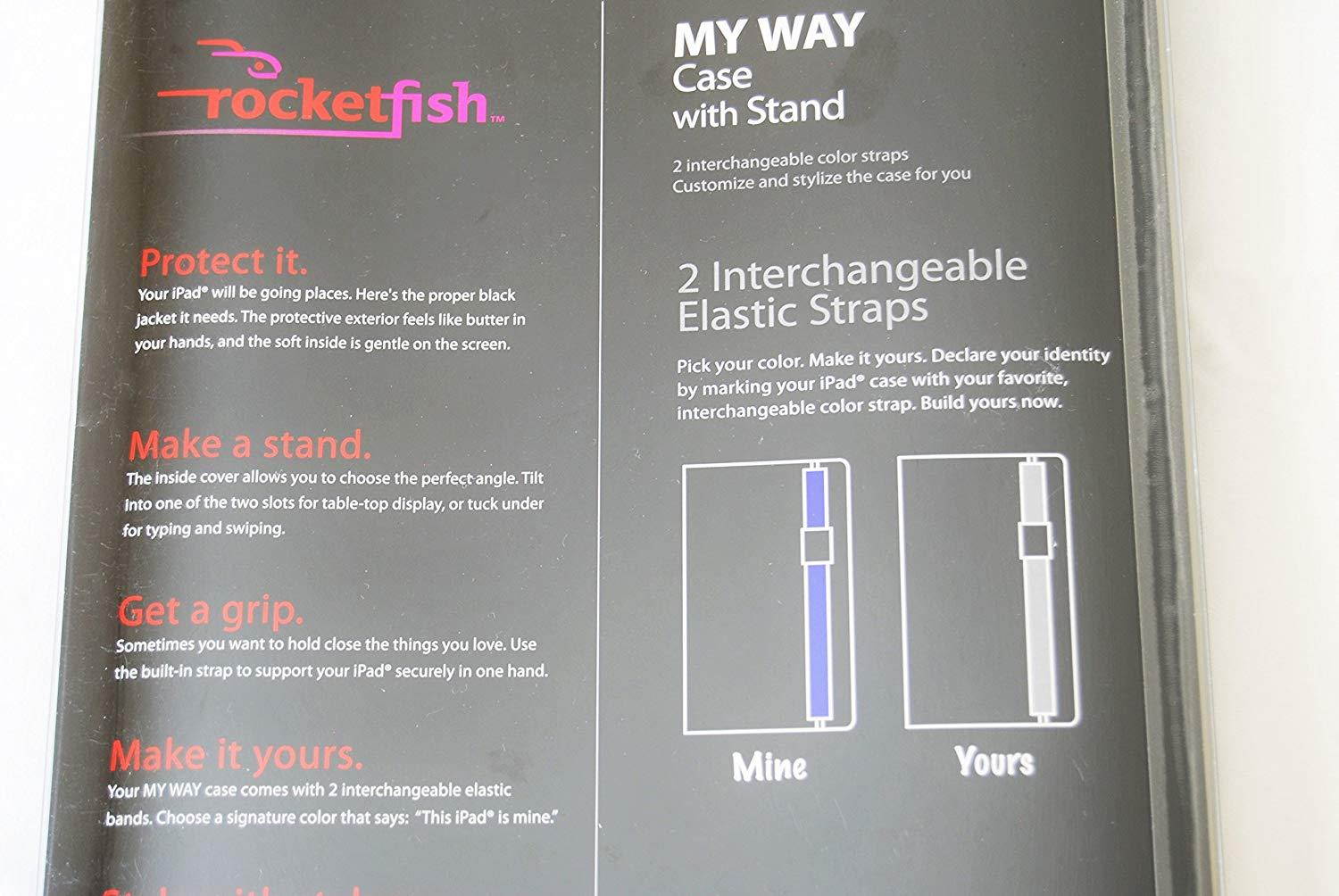 Rocketfish- MY WAY Leatherlike Case for Apple iPad 3 and iPad 2