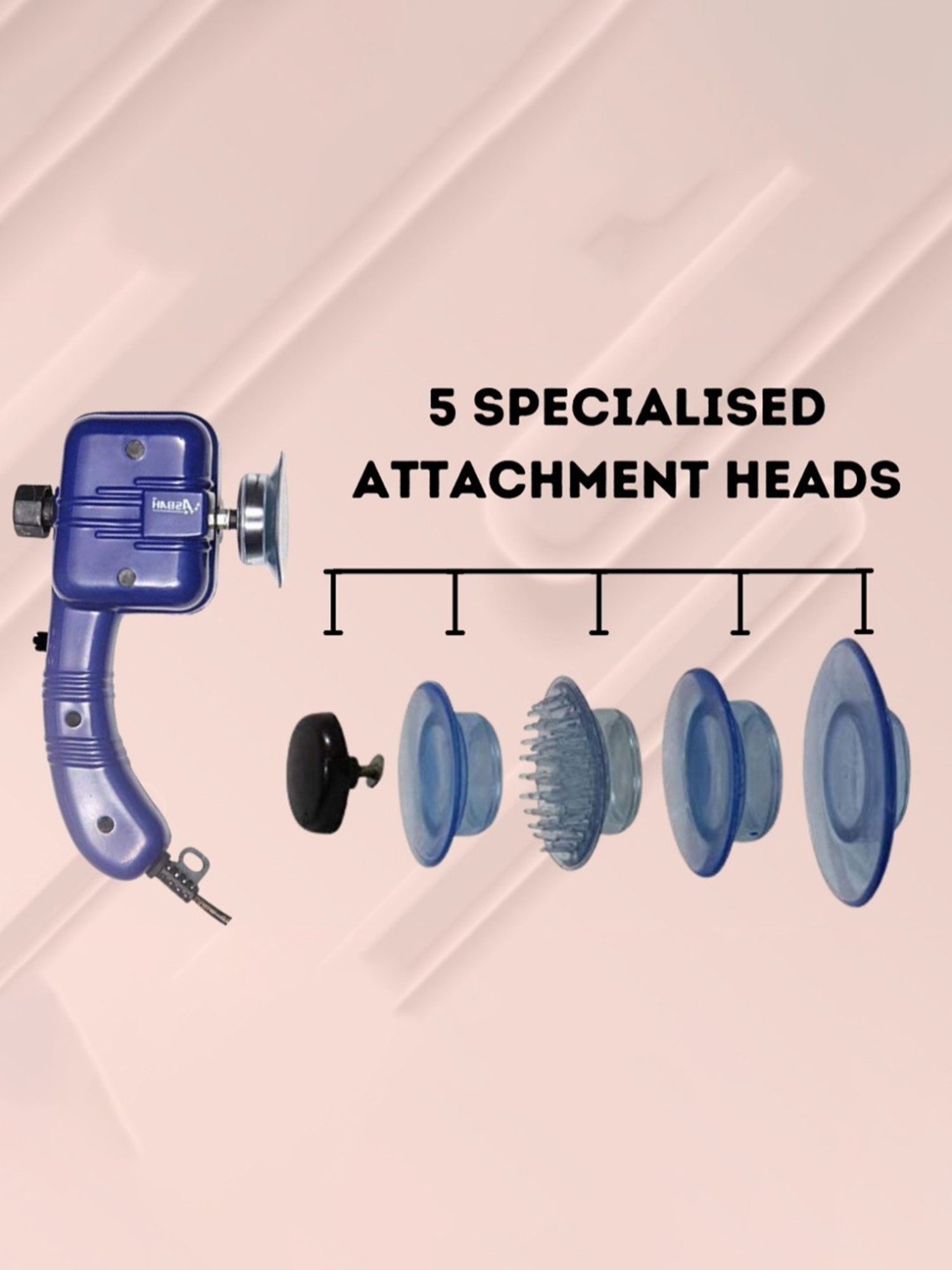 Asbah Professional Idella Massager Machine