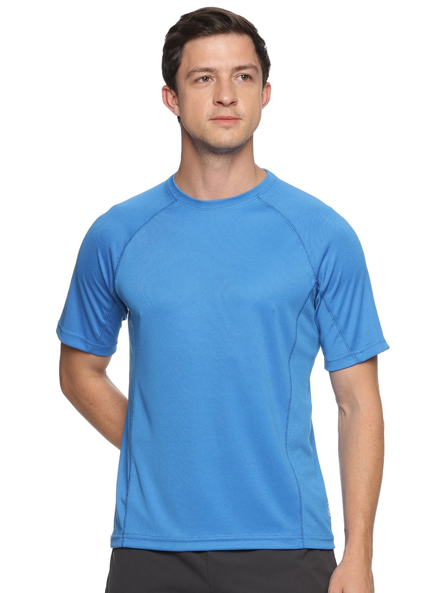 DOMIN8 Men Breathable Raglan Sleeves Training T-Shirt