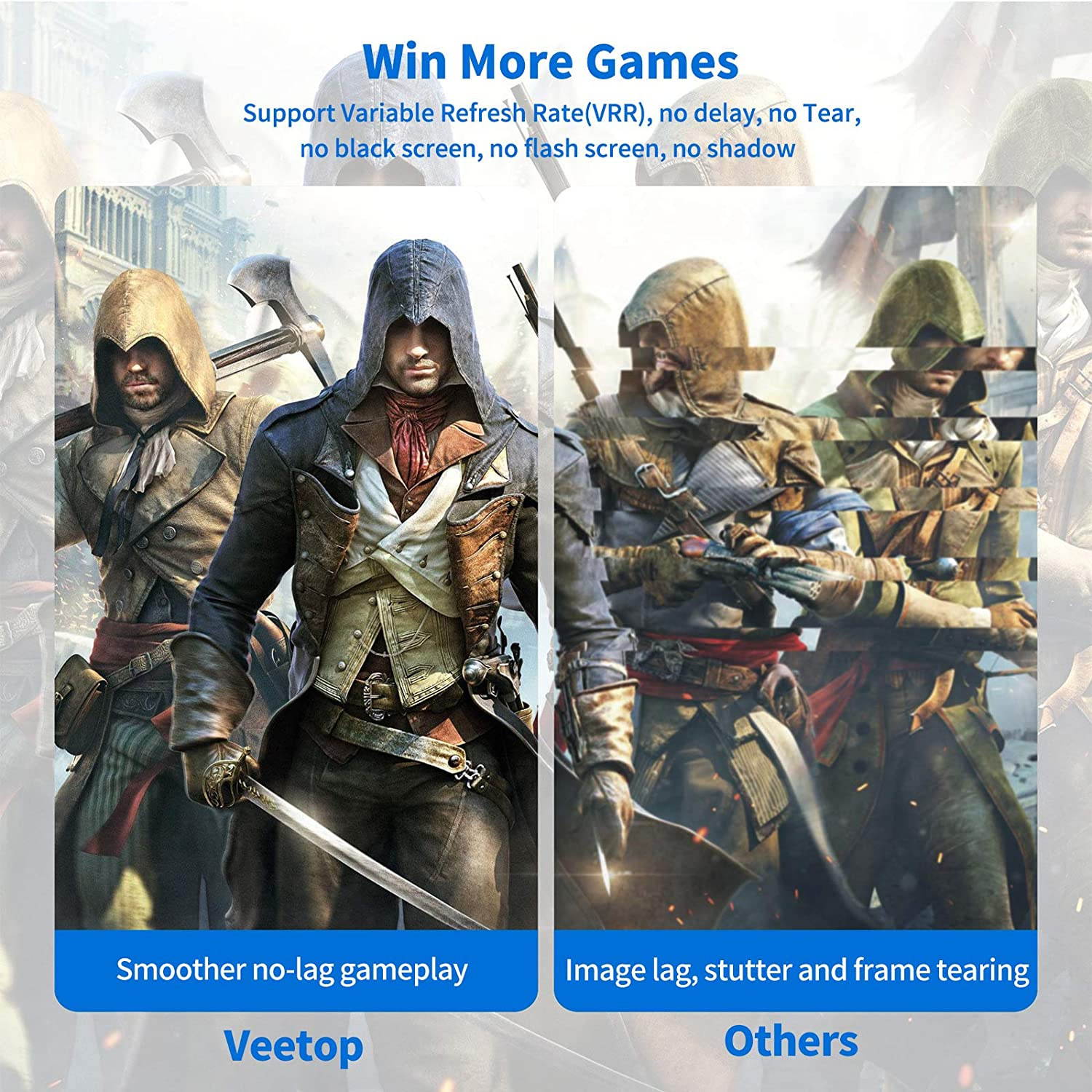 8K HDMI Cable 3.3ft/1m Ultra High Speed HDMI 2.1 Cable 48Gbps 8K@60Hz Support Dynamic HDR, 3D, eARC, HDCP 2.2, Cotton Braided HDMI Cord for PS5/PS4/Xbox/Apple TV/Nintendo Switch/Projector