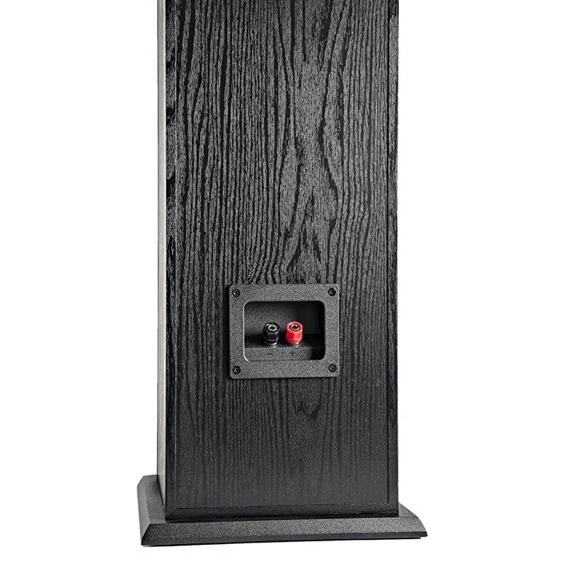T50 150 Watt Home Theater Floor Standing Tower Speaker Single Premium Sound at a Great Value | Dolby and DTS Surround Renewed