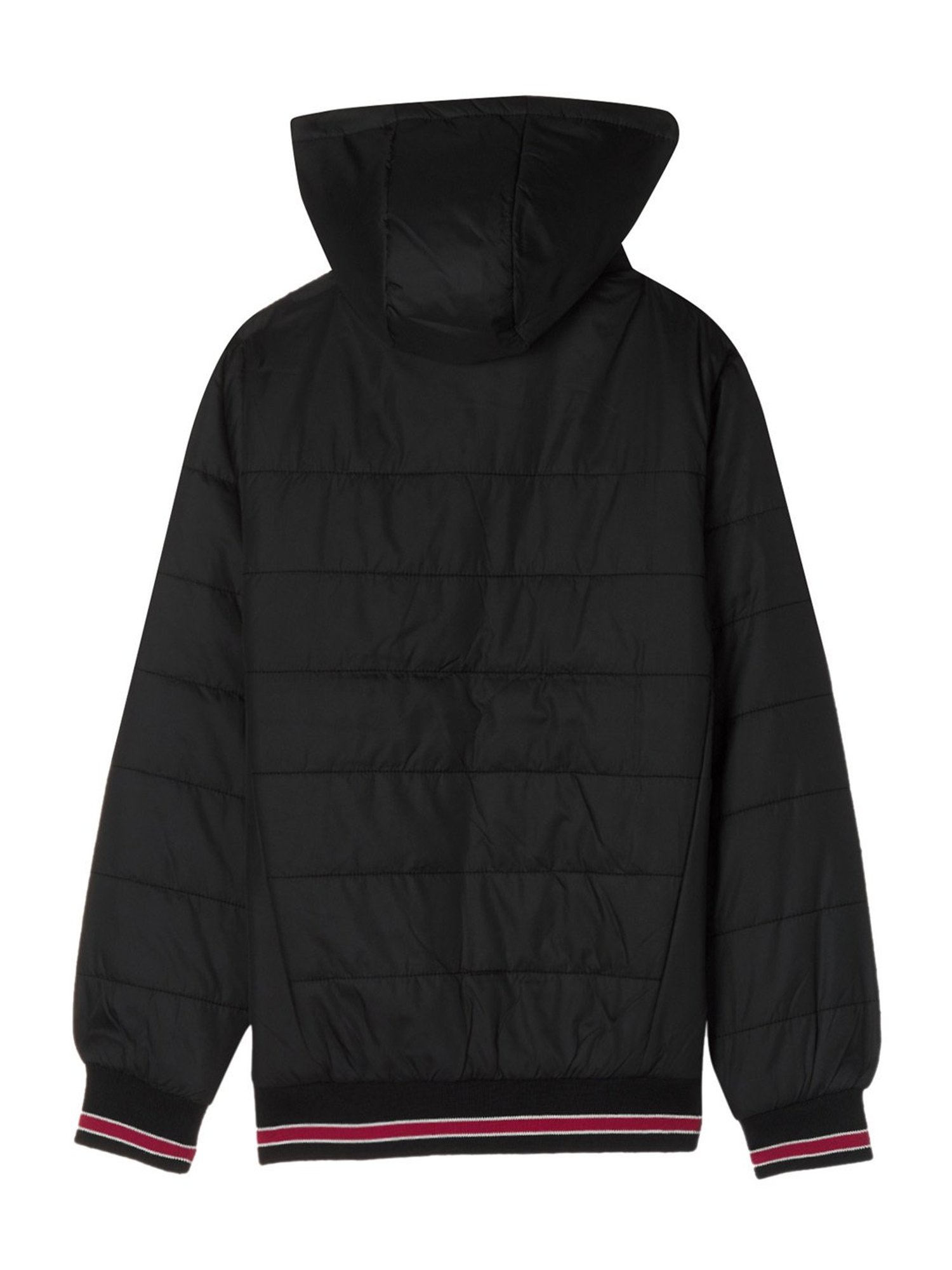 Monte Carlo Kids Black Regular Fit Full Sleeves Jacket