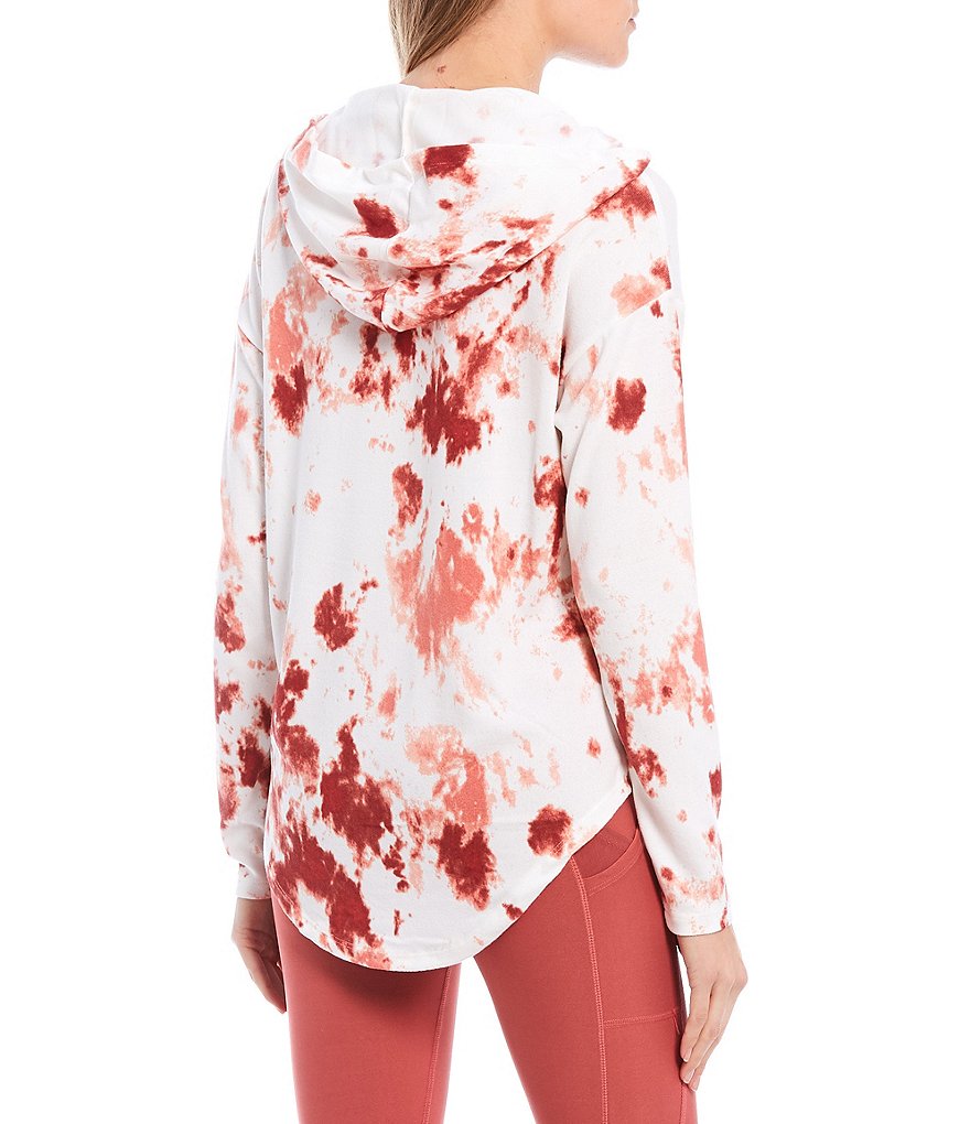 Honey & Sparkle Tie-Dye Long Sleeve Hoodie