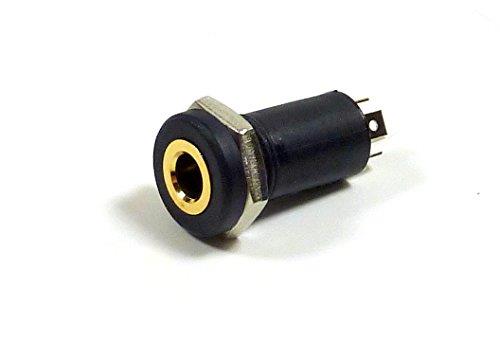 Philmore 35mm 1/8Isolated  Mini  Stereo Female Panel Mount  Headphone Jack  70-534