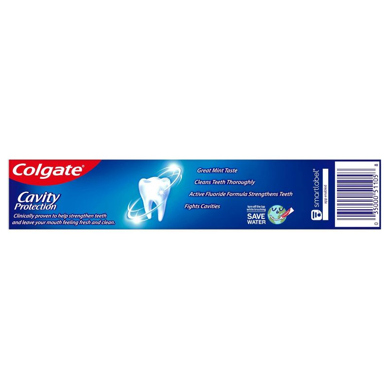 Colgate Cavity Protection Travel Size Fluoride Toothpaste - 2.5oz