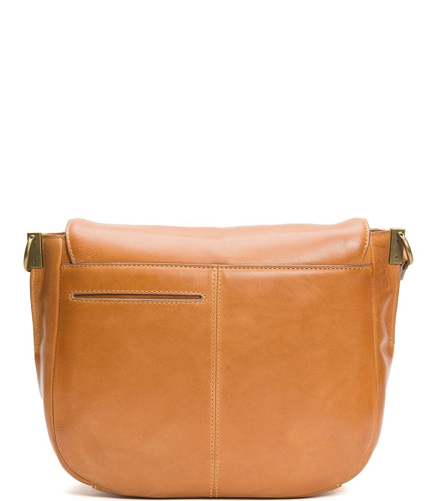 Frye Farrah Flap Antiqued Leather Shoulder Bag